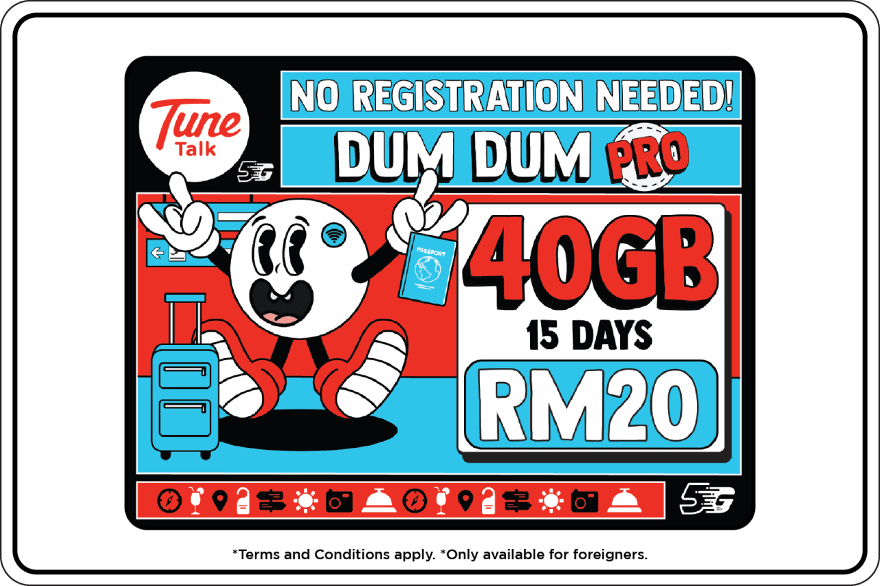 Malaysia 5G SIM Card (Kota Kinabalu International Airport Pickup) - image 6