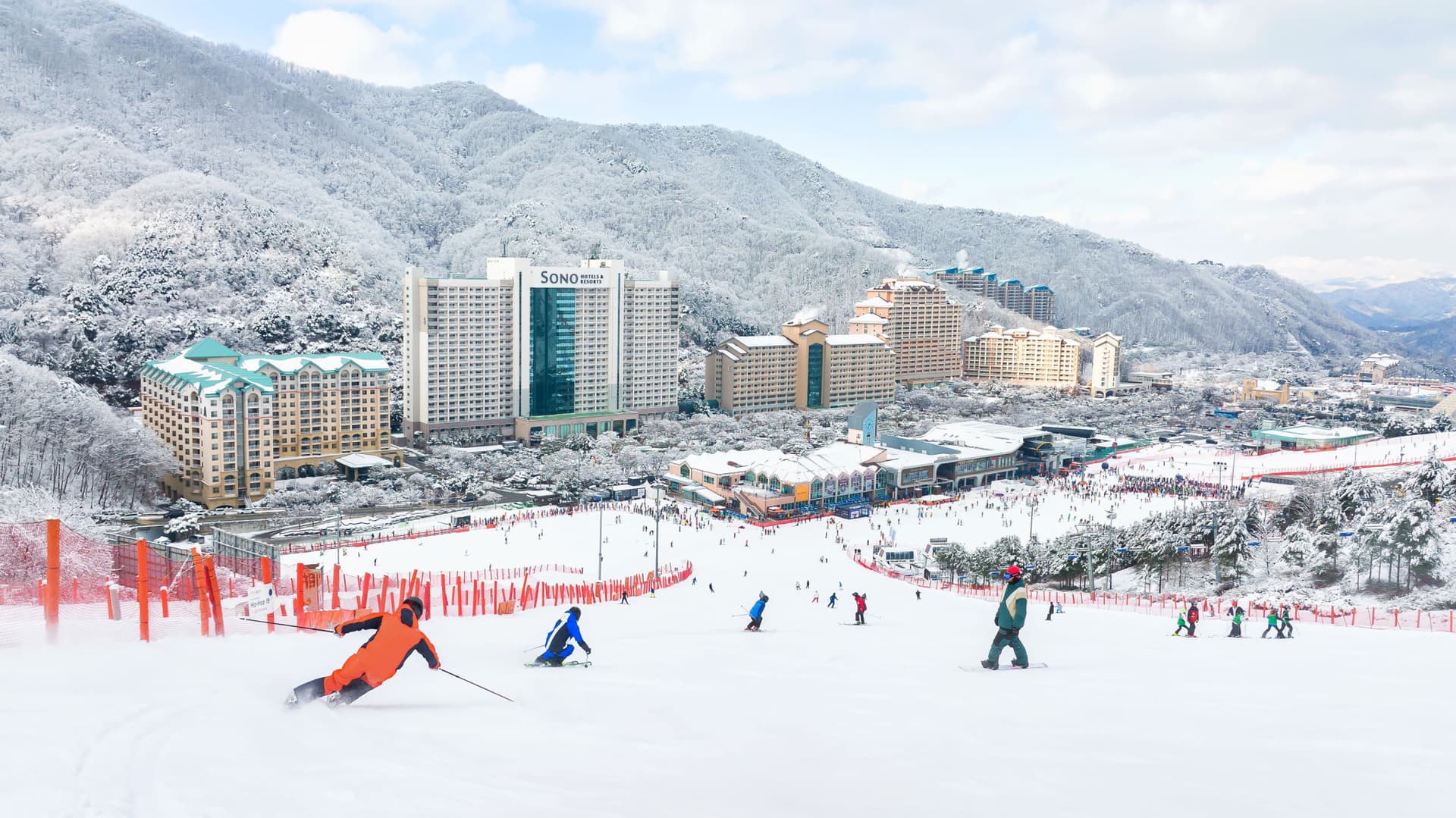 Vivaldi Park Winter Ski and Eobi Ice Valley Day Tour from Seoul - main image