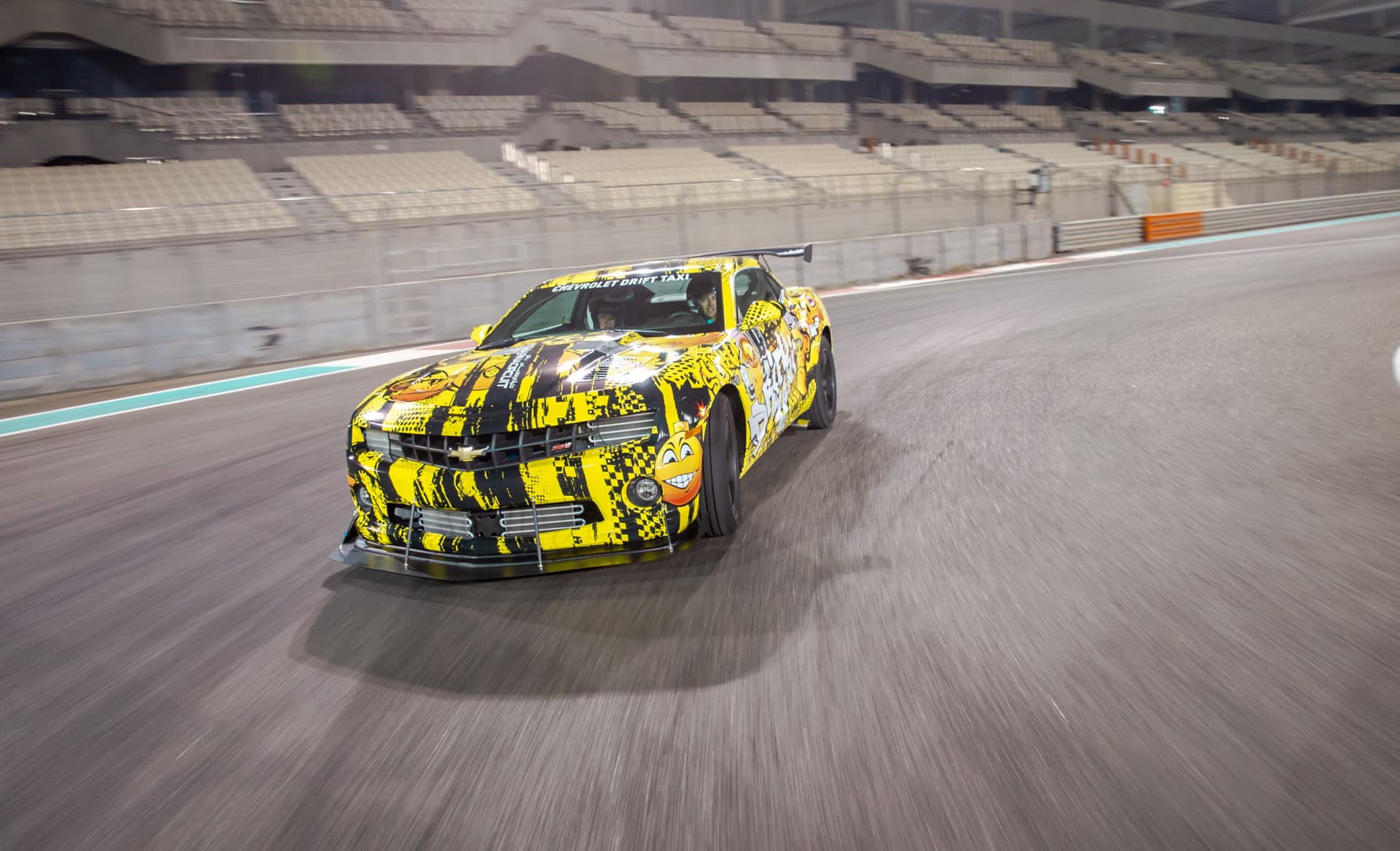 Yas Marina Circuit Chevrolet Drift Taxi Passenger Experience - image 3